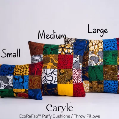 EcoReFab™ Puffy Throw Pillow